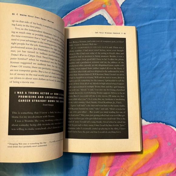 Make Your Own Damn Movie! Secrets of a Renegade Director Book 🎬 Lloyd Kaufman - Picture 5 of 8